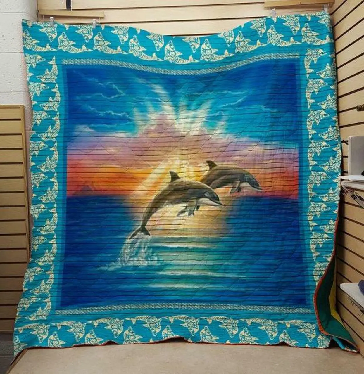 Dolphin 5030096 Quilt Blanket Quilt and Home Decor