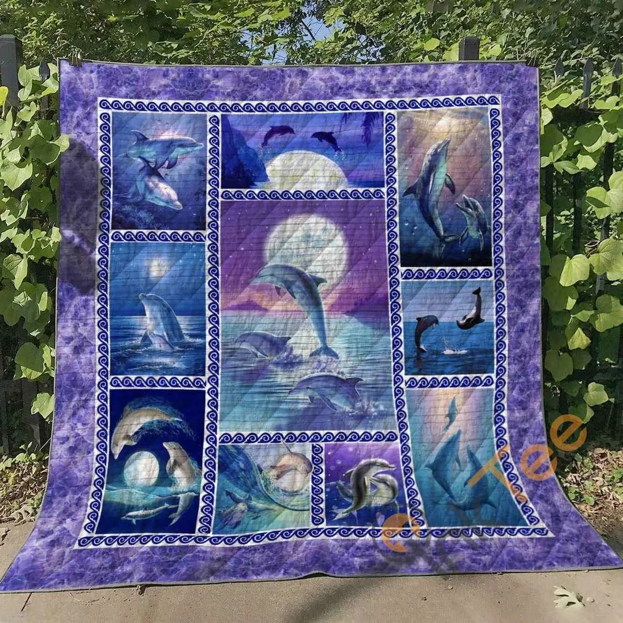 Dolphin Blanket TH2906 Quilt and Home Decor