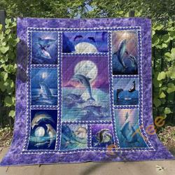 Dolphin Blanket TH2906 Quilt and Home Decor