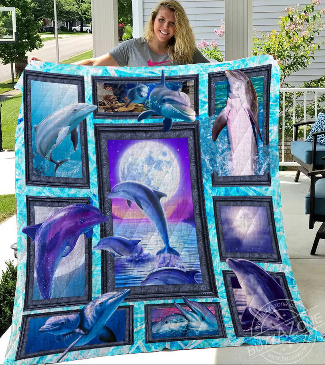 Dolphin Collection Quilt Maria and Home Decor