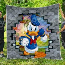 Donald 3D  Premium Quilt  Quilt and Home Decor