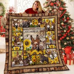 Donkey Lml1910113Dt Quilt Blanket and Home Decor