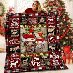 Donkey Lml201024Dt Quilt Blanket and Home Decor