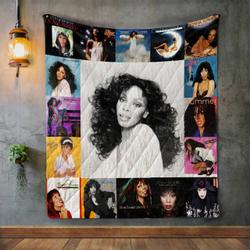 Donna Summer Album Covers Quilt Blanket and Home Decor