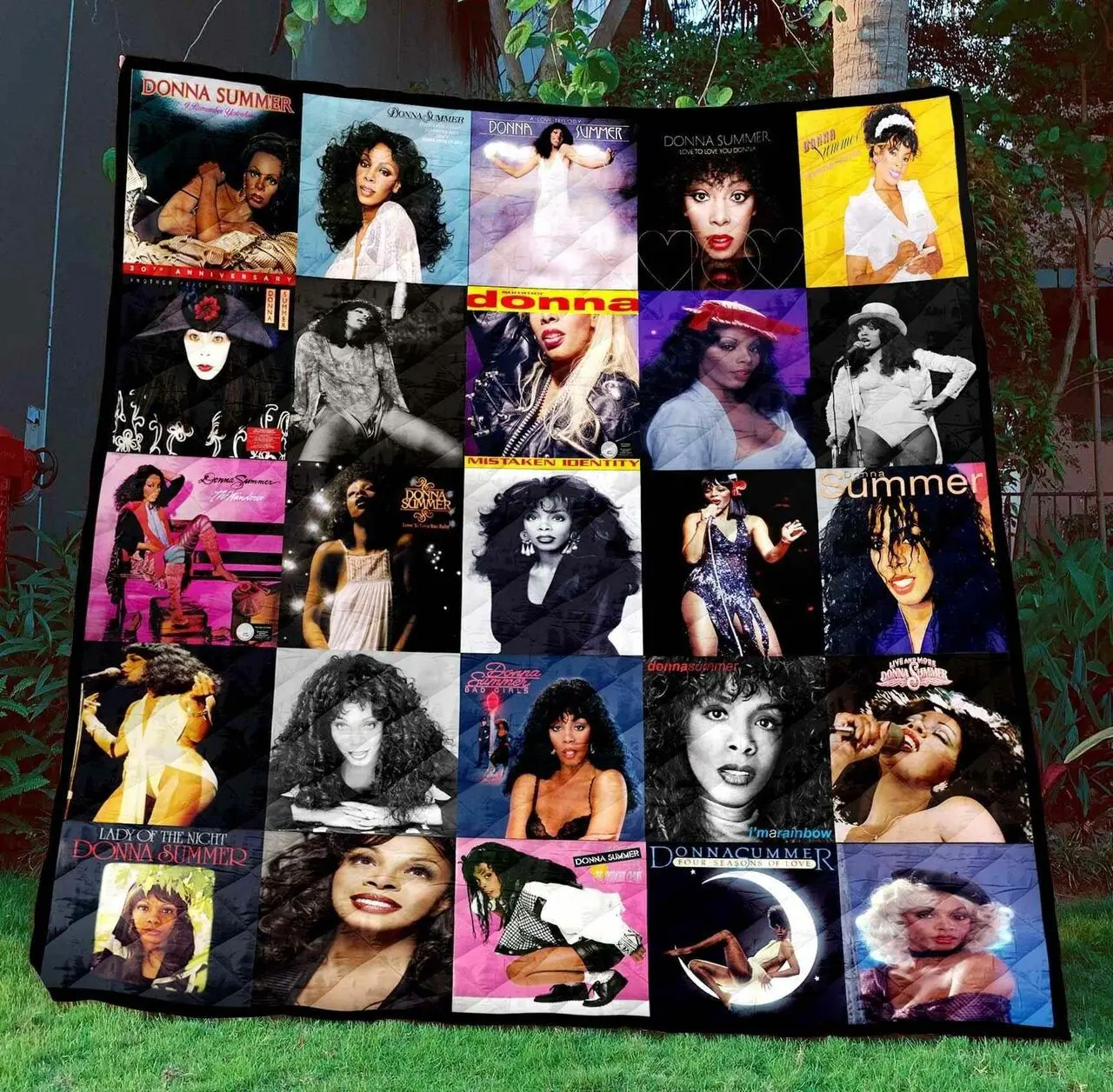 Donna Summer Ver1 Blanket Th1507 Quilt and Home Decor