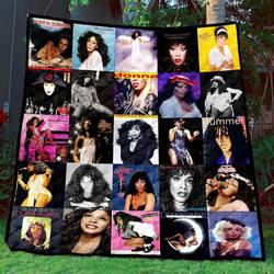 Donna Summer Ver1 Blanket Th1507 Quilt and Home Decor