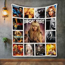 Doro Pesch Album Covers Quilt Blanket and Home Decor