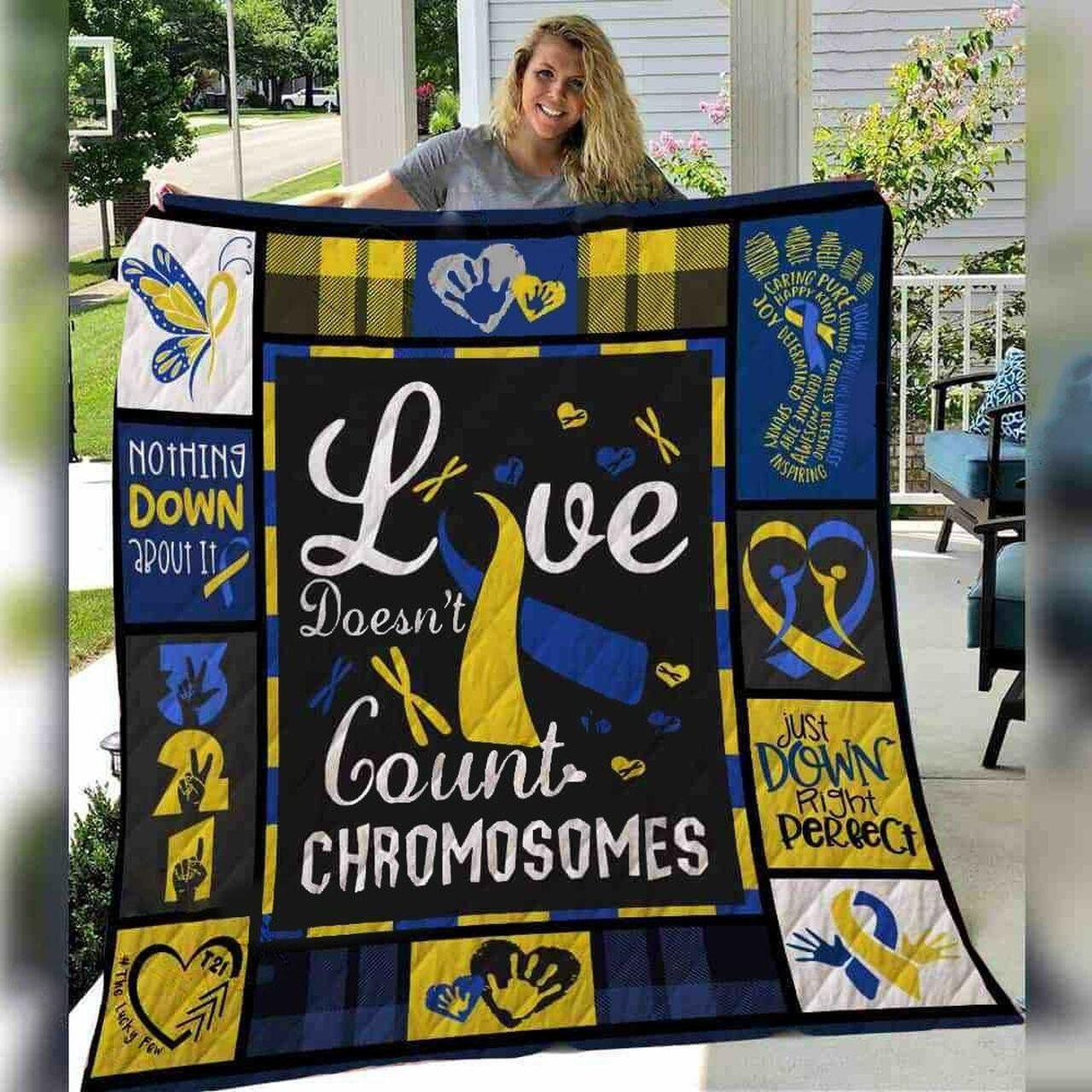 Down Syndrome Quilt Blanket ABC07112870 and Home Decor
