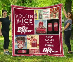 Dr Peeper Funny Gift For Soft Drink Lover Quilt and Home Decor