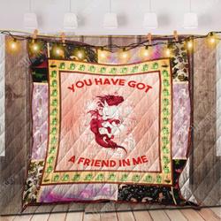 Dragon Hug Unicorn Quilt Bb and Home Decor