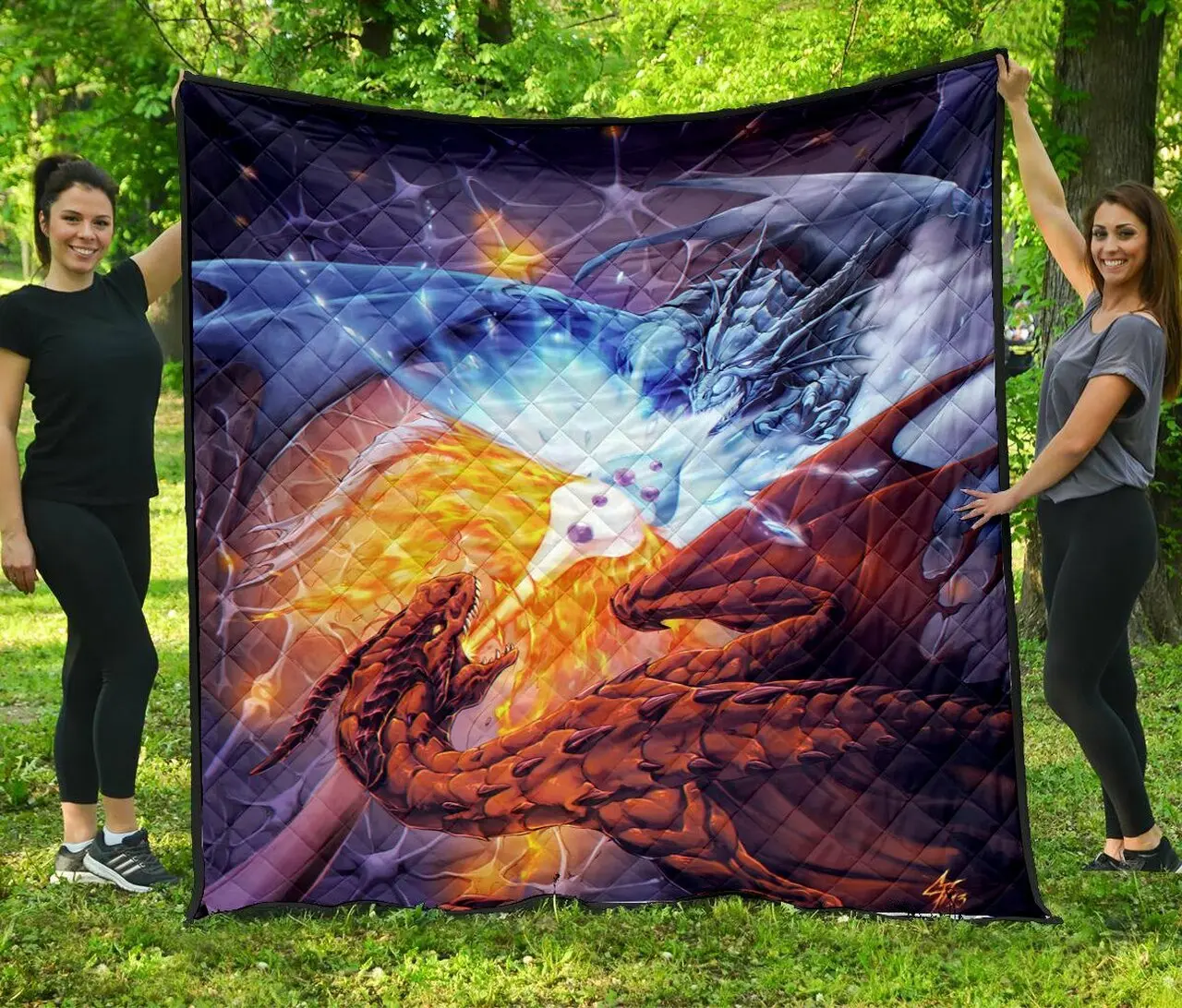 Dragon Quilt 01788 Quilt and Home Decor