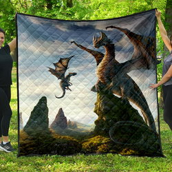 Dragon Quilt  02370  Quilt and Home Decor