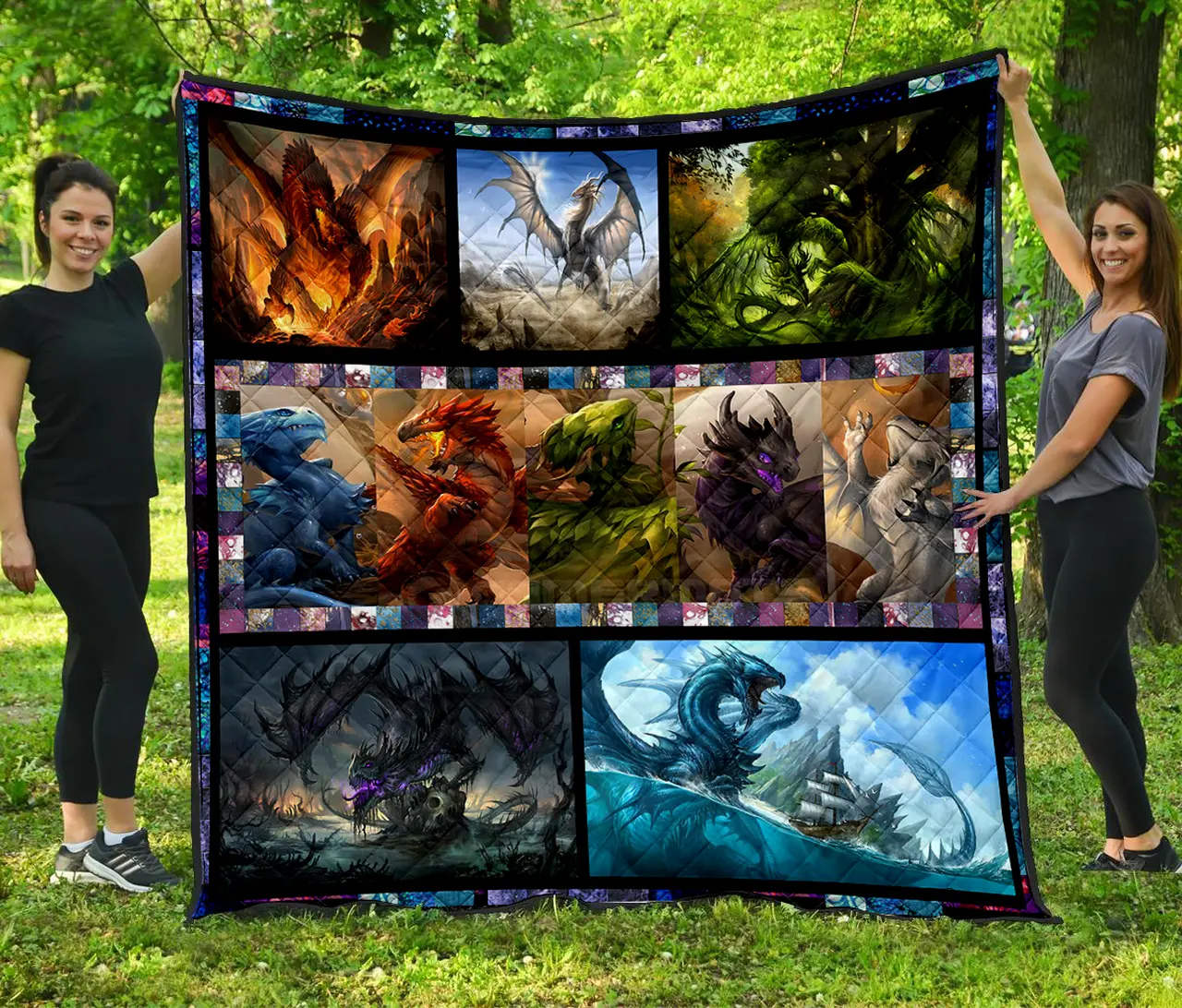 Dragon Quilt 02397 Quilt and Home Decor