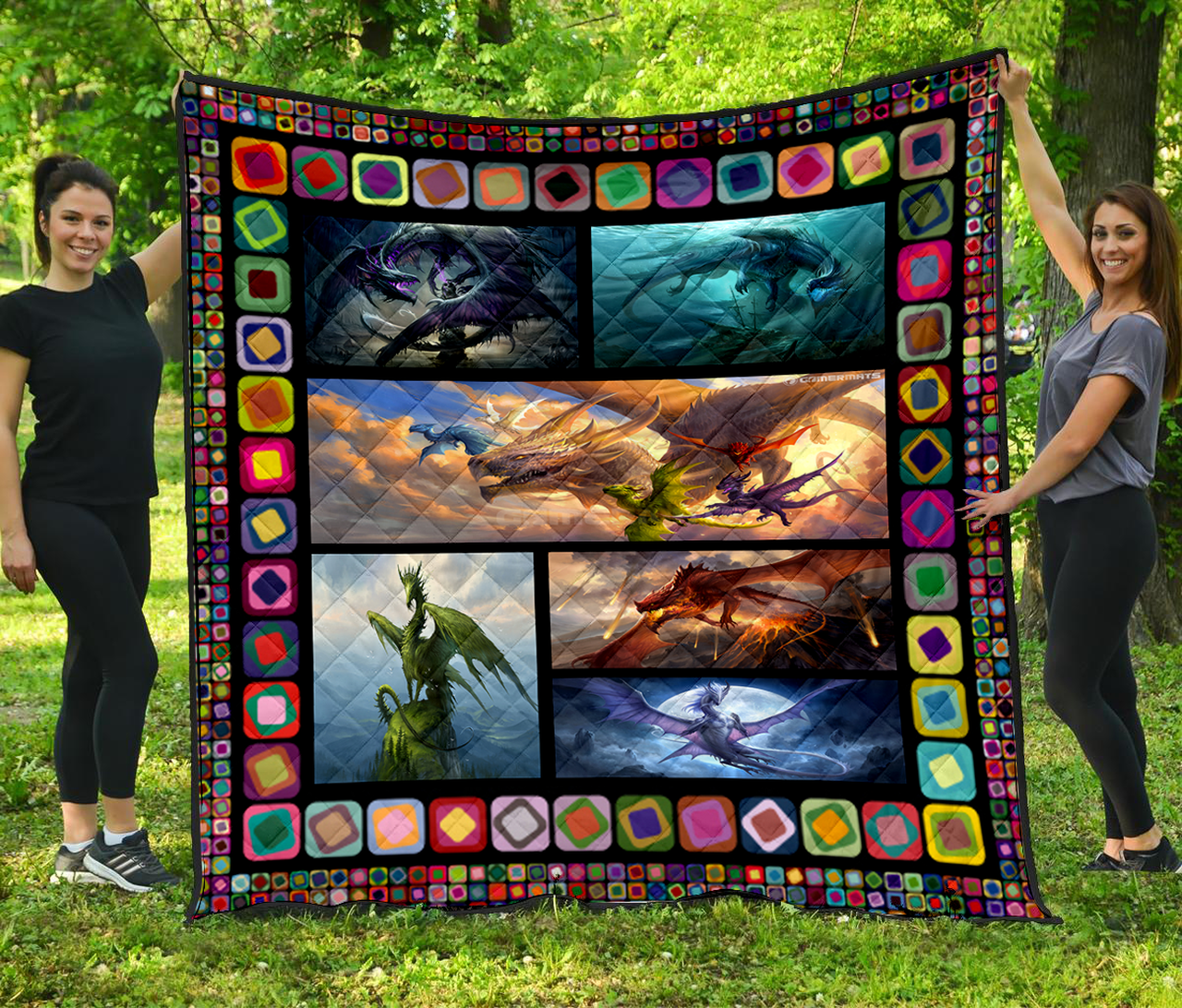 Dragon Quilt 02398 Quilt and Home Decor
