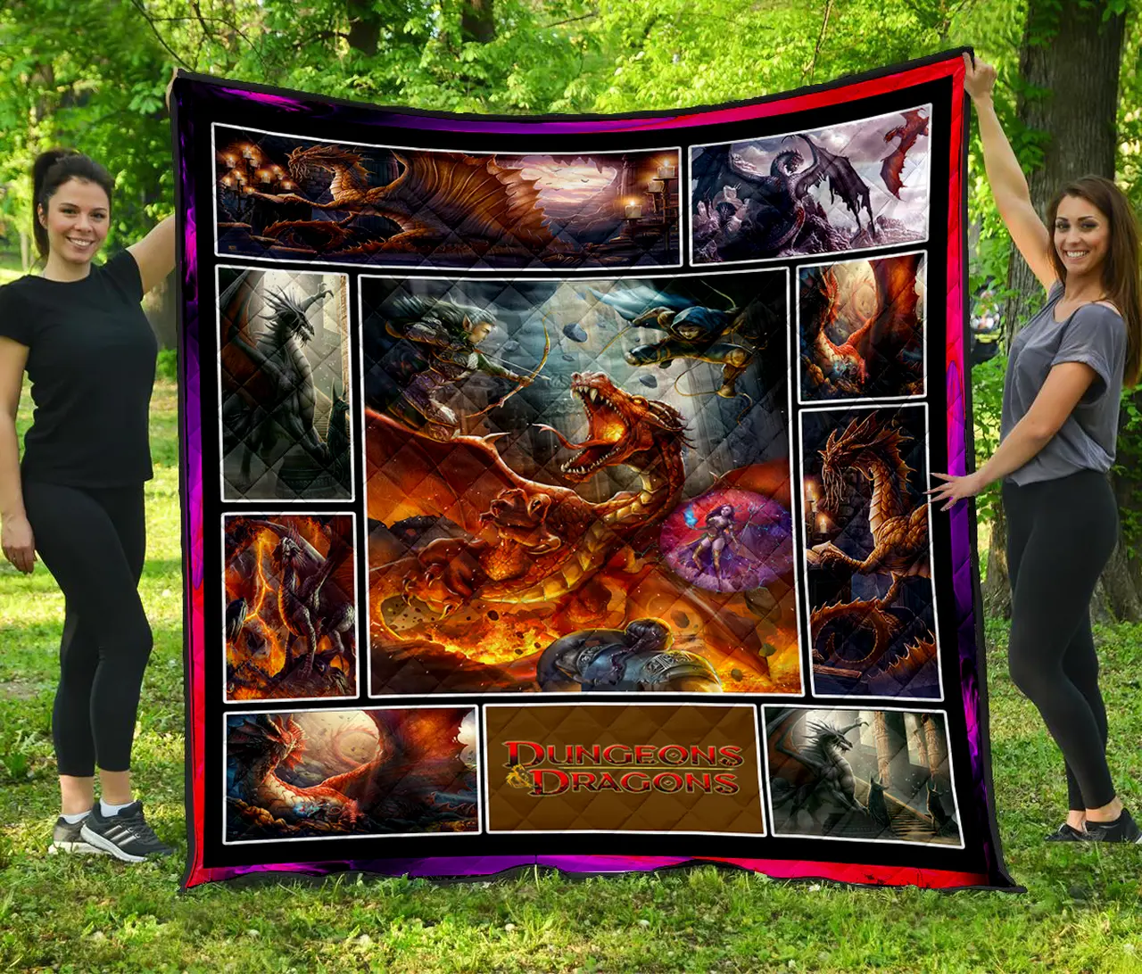 Dragon Quilt 02458 Quilt and Home Decor