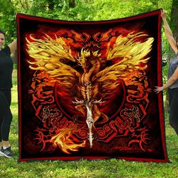 Dragon Quilt  03584 Home Decor  Quilt and Home Decor