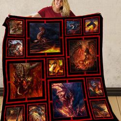 Dragon Quilt Blanket C9B260221VV and Home Decor