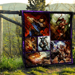 Dragon Quilt Blanket DHC0712223VT and Home Decor