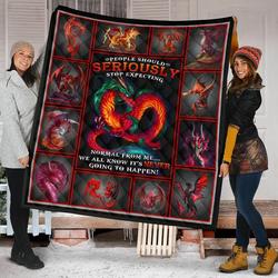 Dragon Quilt Blanket Dhc09121454Dd and Home Decor