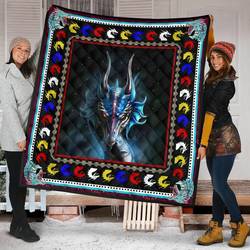 Dragon Quilt Blanket Dhc09121525Dd and Home Decor