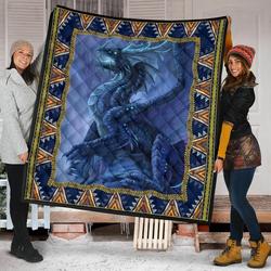 Dragon Quilt Blanket Dhc09121535Dd and Home Decor