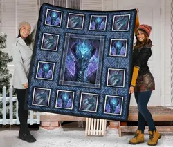 Dragon Quilt Blanket Dhc09121542Dd and Home Decor