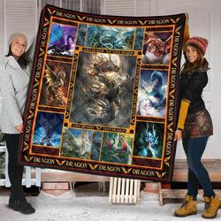 Dragon Quilt Blanket Dhc09121592Dd and Home Decor