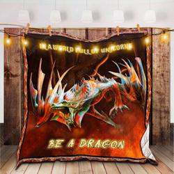 Dragon Quilt Kb244 and Home Decor