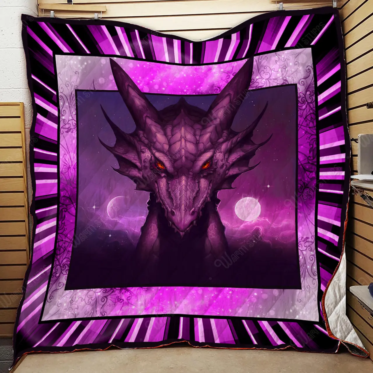 Dragon Quilt Kh8B and Home Decor