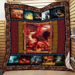 Dragon Quilt -M0308-7  Quilt and Home Decor