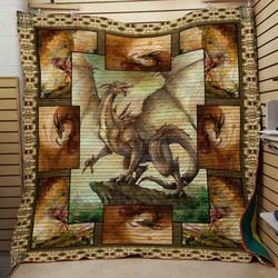 Dragon Quilt V15 and Home Decor