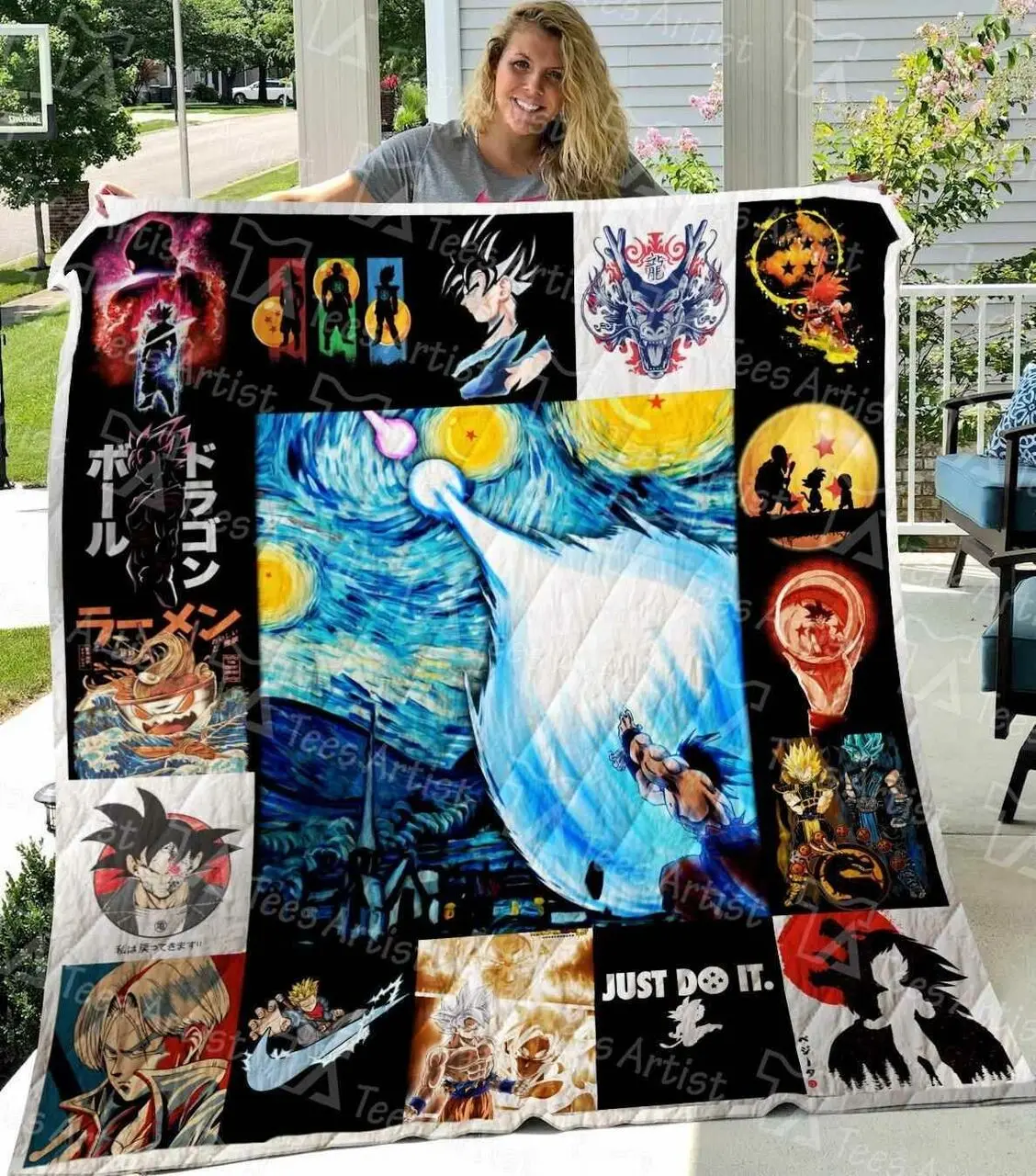 Dragonball Blanket Th2906 Quilt and Home Decor
