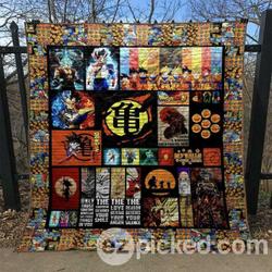 Dragonball Forever Quilt Blanket Lu88  Quilt and Home Decor