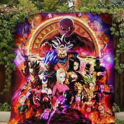 Dragonball Quilt Blanket and Home Decor