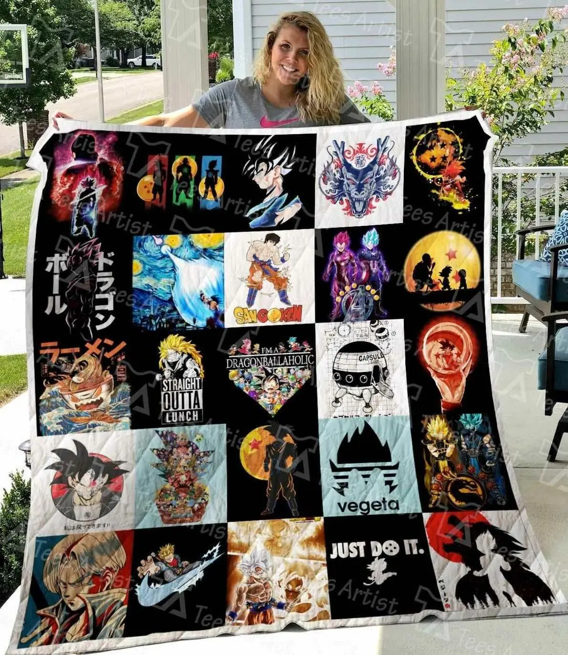 Dragonball Ver1 Blanket Th2906 Quilt and Home Decor