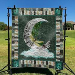 Dragonflies And Moon DHCCNA0909 Quilt Blanket and Home Decor