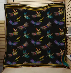 Dragonfly Call My Name Quilt Blanket Dhc0201201300Td and Home Decor