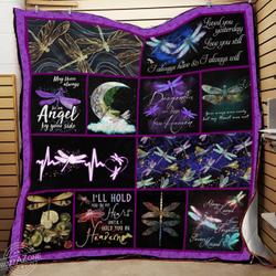 Dragonfly Collection Kisses From Heaven Bt Quilt and Home Decor