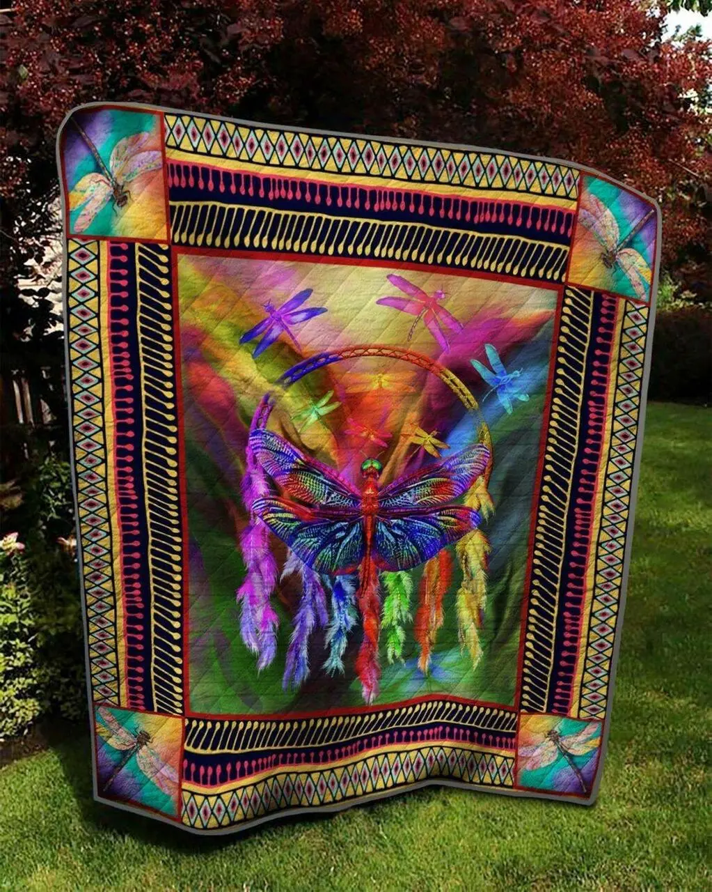 Dragonfly Dreamcatcher Ah Quilt Derqqa and Home Decor