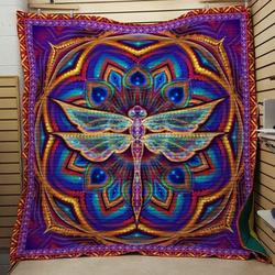 Dragonfly Dtc2410173 Quilt Blanket and Home Decor