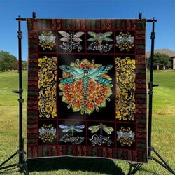 Dragonfly Dtc2410177 Quilt Blanket and Home Decor