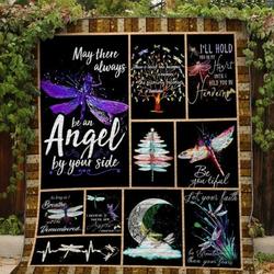 Dragonfly Forever And Ever Quilt Blanket Christmas Gift Dhc04011290Dd and Home Decor
