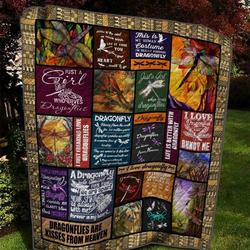 Dragonfly Girl Quilt and Home Decor