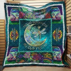 Dragonfly Hippie Dragonfly Quilt Blanket Dhc04011950Dd and Home Decor