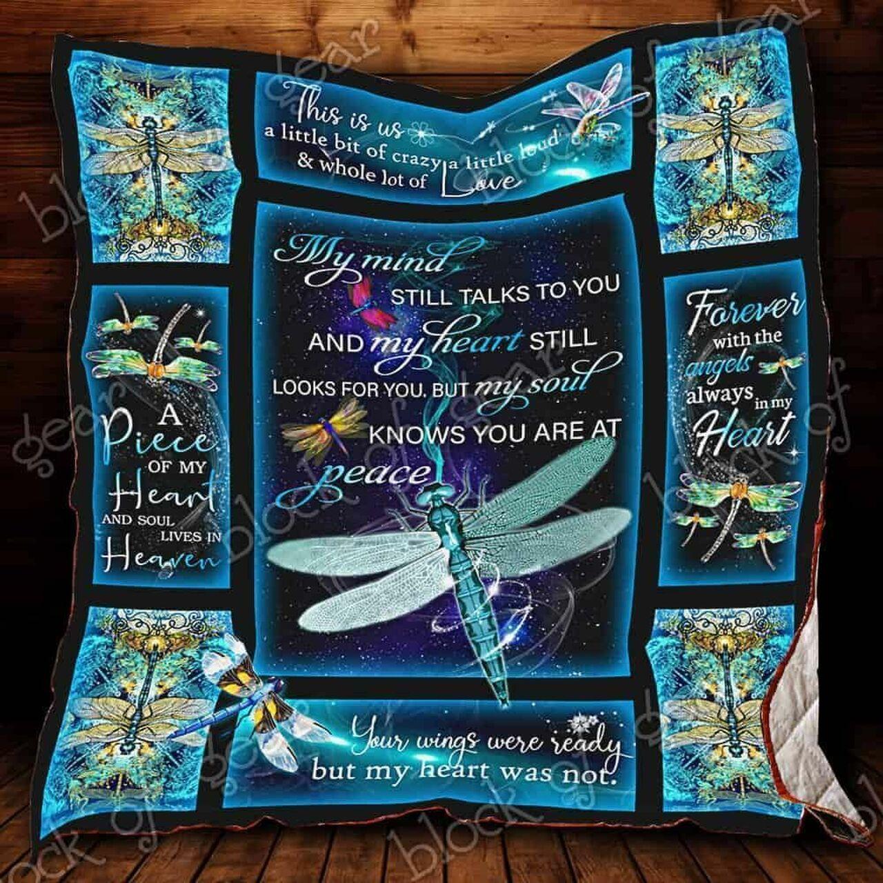 Dragonfly Hur Quilt Cysiek and Home Decor
