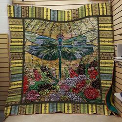Dragonfly Hur Quilt Cysigr and Home Decor