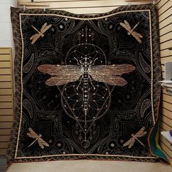 Dragonfly Hur Quilt lg and Home Decor