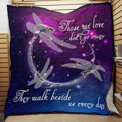 Dragonfly Quilt Blanket ABC07113741 and Home Decor