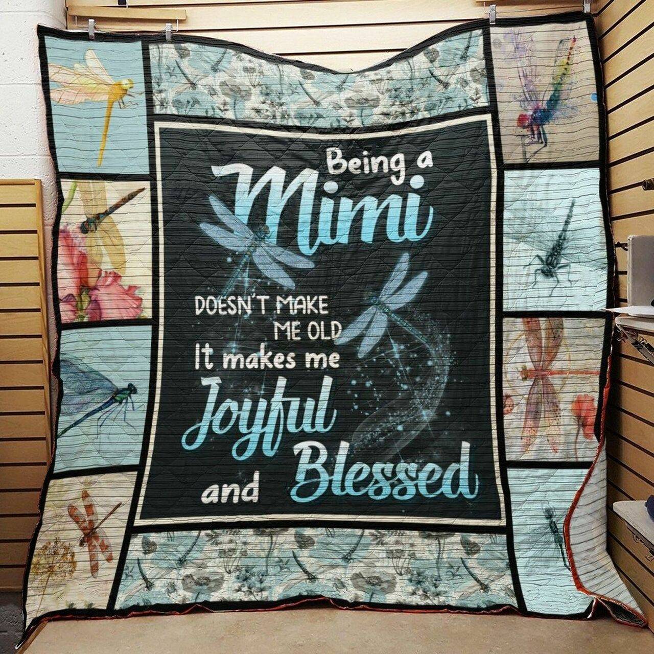 Dragonfly Quilt Blanket Dhc13122630Vt and Home Decor