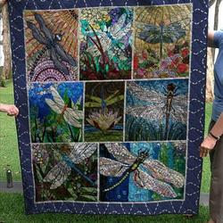 Dragonfly Quilt V8 and Home Decor